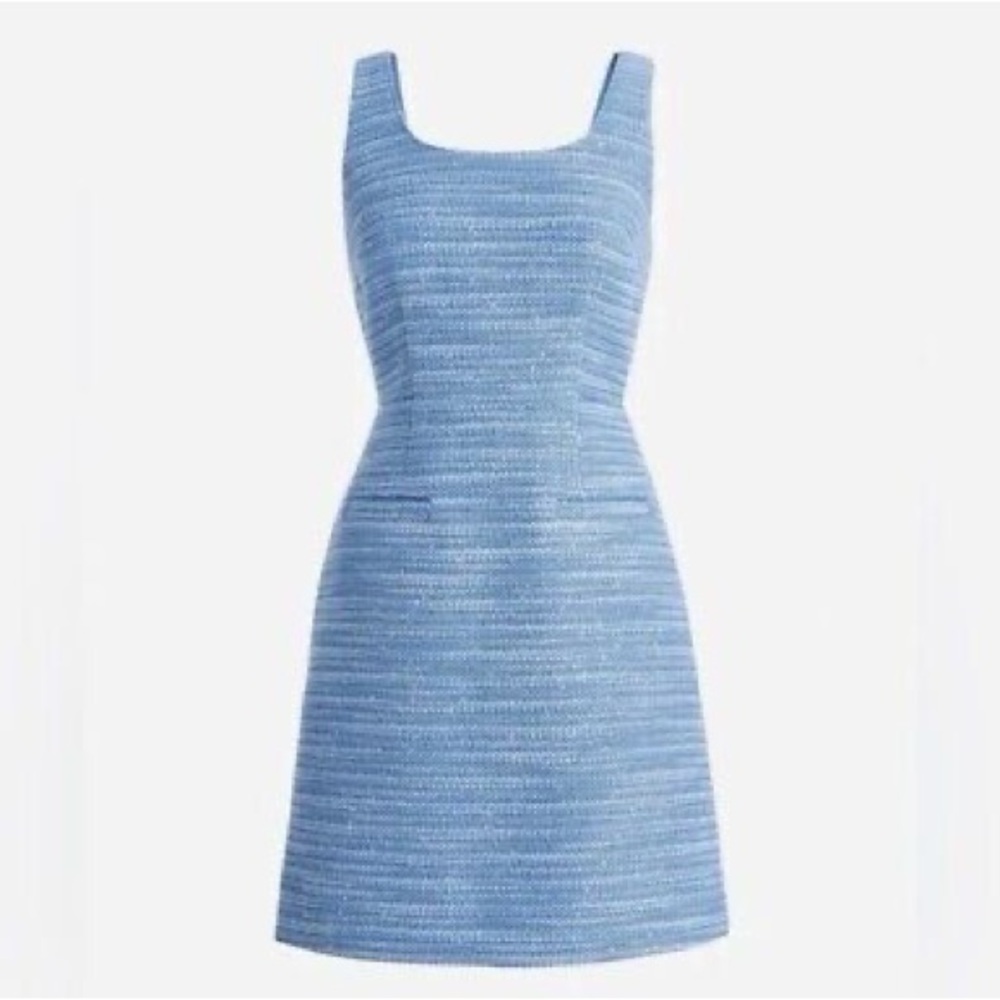 J.Crew Mini sheath dress in sequin tweed BP602